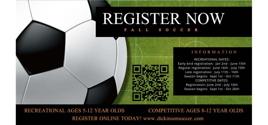 Recreational Summer Soccer - Click here to register