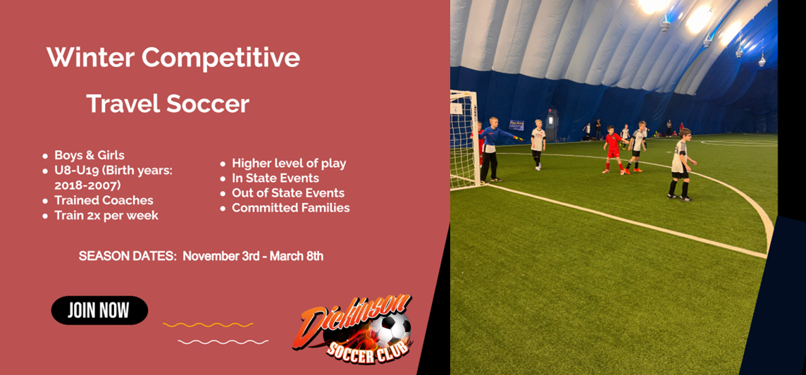 NOW OPEN! Indoor Winter Competitive 